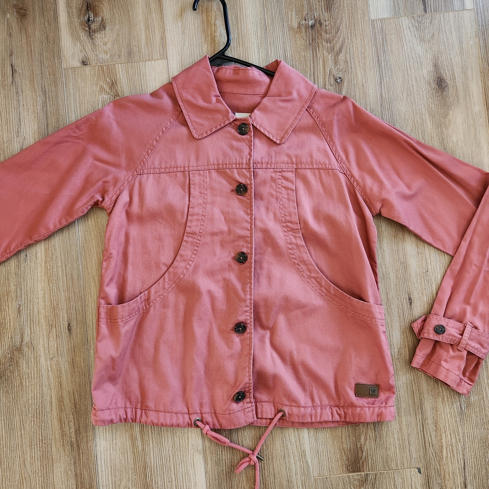 Roxy Pink Collared Shirt